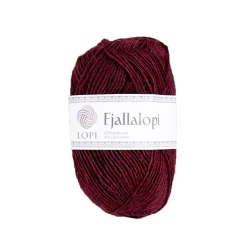 LOPI by Istex Garn Istex Fjallalopi 50g mörkröd– Maroon 3060