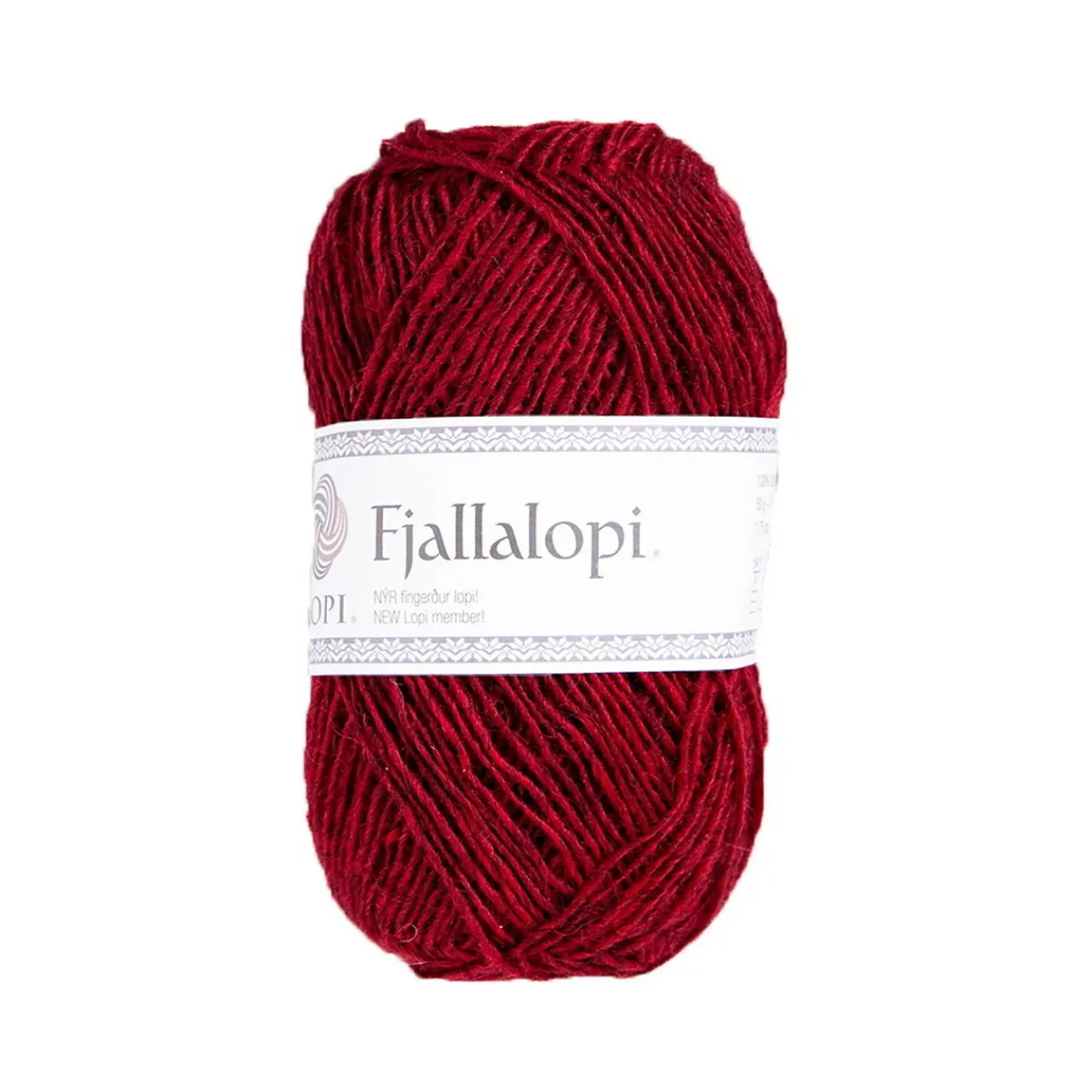 LOPI by Istex Garn Istex Fjallalopi 50g röd – Currant 3061