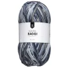 Järbo Garn Bambu Raggi 50g blåmelerat – 17212 Rockyblue print | Ullgarn