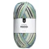 Järbo Garn Bambu Raggi 50g grönmelerat – 17208 Peacock print