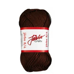 Järbo Garn 8/4 50g brun – 32026 Chocolate brown