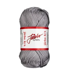 Järbo Garn 8/4 50g grå – 32013 Light grey