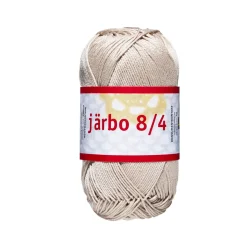 Järbo Garn 8/4 50g sand – 32018 Linen | Bomullsgarn