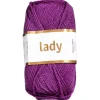 Järbo Garn Lady 50g lila – 44221 Mauve orchid | Akrylgarn