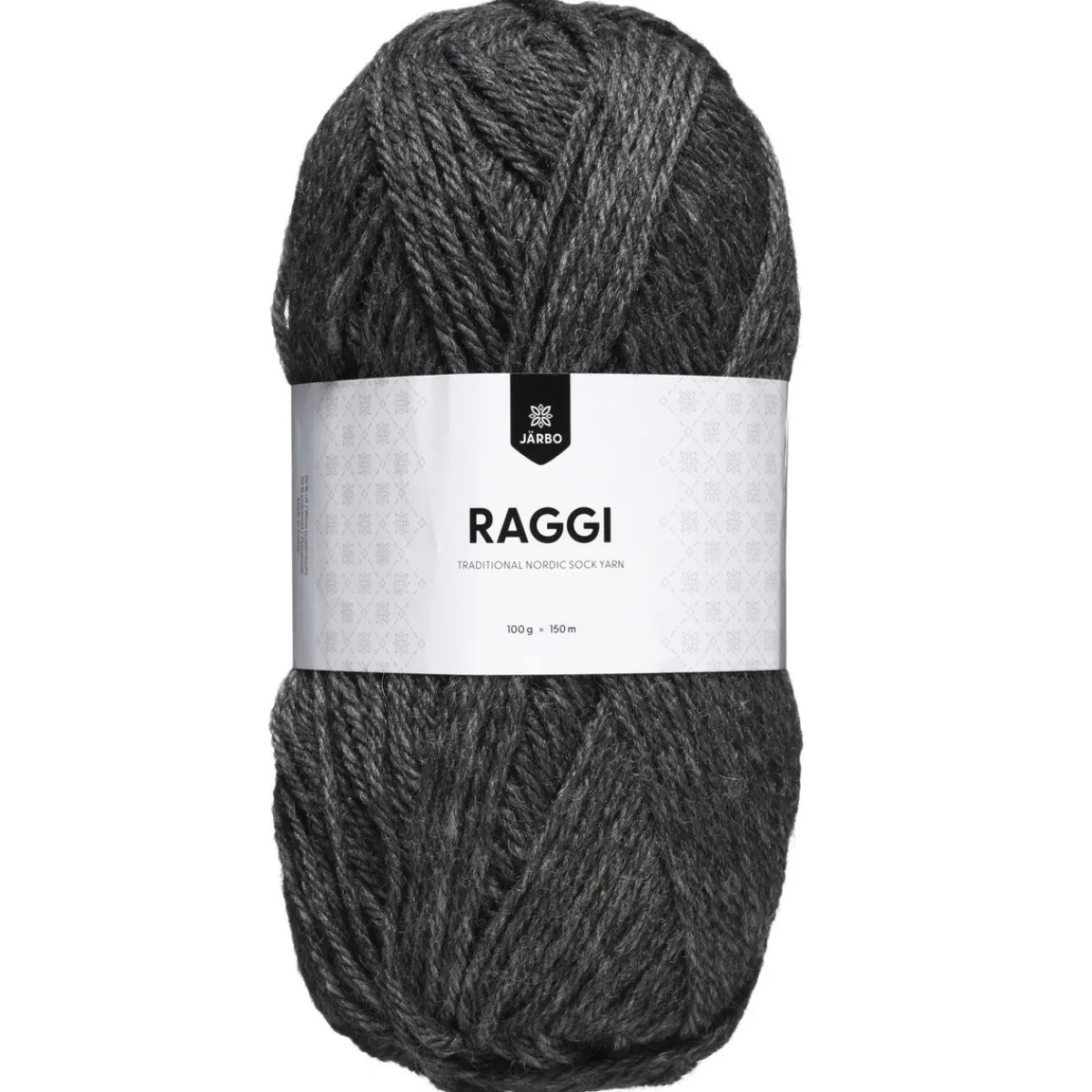 Järbo Garn Raggi 100g grå – Grey 15119 | Ullgarn