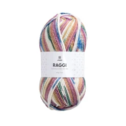 Järbo Garn Raggi 100g ljus pastell – Ferrris wheel 15257