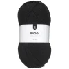 Järbo Garn Raggi 100g svart – Charcoal black 1558 | Ullgarn