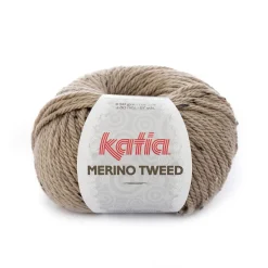 Katia Garn Merino Tweed 50g beige – 301 Beige | Ullgarn