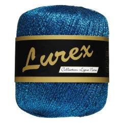 Lammy yarn Garn Lammy Lurex 25g turkos