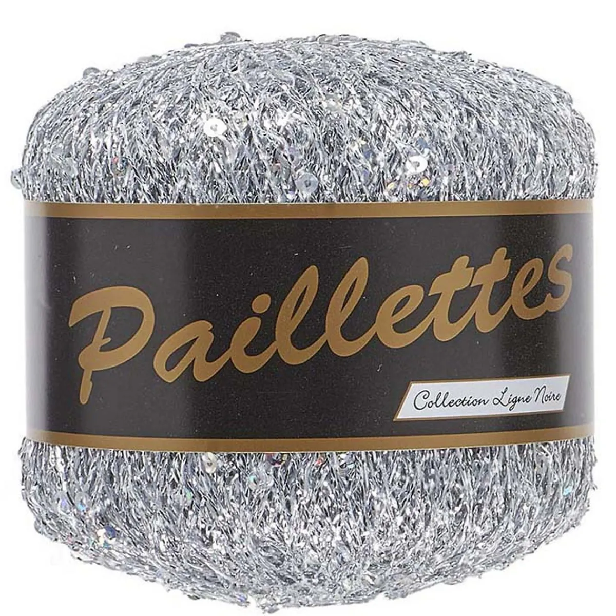 Lammy yarn Garn Lammy Paillettes 25g silver 401