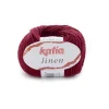 Katia Garn Linen 50g mörkröd