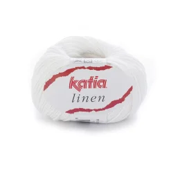 Katia Garn Linen 50g vit