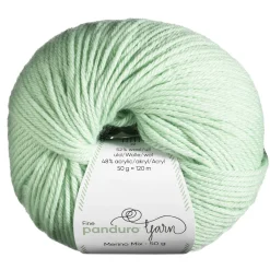 Panduro Yarn Garn Merino Mix 50g mintgrön | Ullgarn