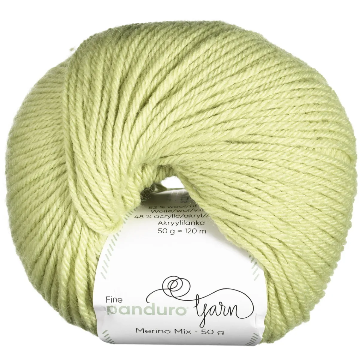 Panduro Yarn Garn Merino Mix 50g pistage | Ullgarn