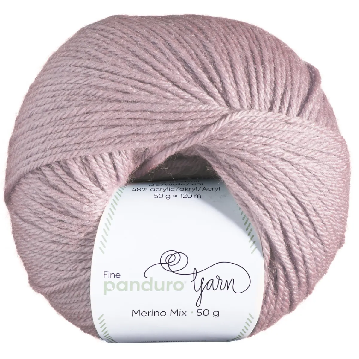 Panduro Yarn Garn Merino Mix 50g varmrosa | Ullgarn
