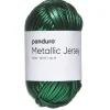 Panduro Yarn Garn Metallic Jersey 100g grön | Akrylgarn