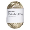 Panduro Yarn Garn Metallic Jersey 100g guld | Akrylgarn