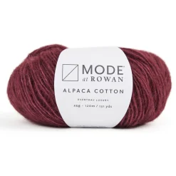 Mode at Rowan yarn Garn Mode at Rowan Alpaca Cotton 25g – Blue haze 019