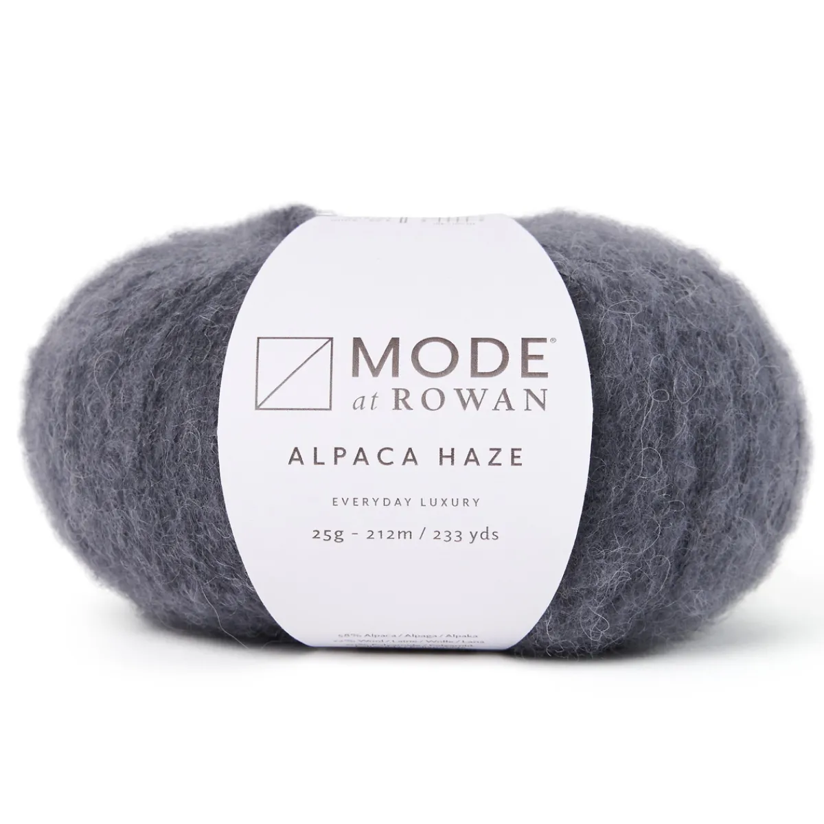 Mode at Rowan yarn Garn Mode at Rowan Alpaca Haze 25g – Shadow 010 | Ullgarn