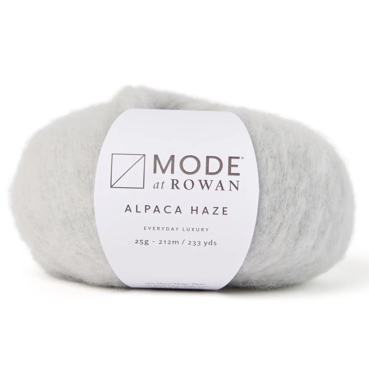 Mode at Rowan yarn Garn Mode at Rowan Alpaca Haze 25g – Silk 013