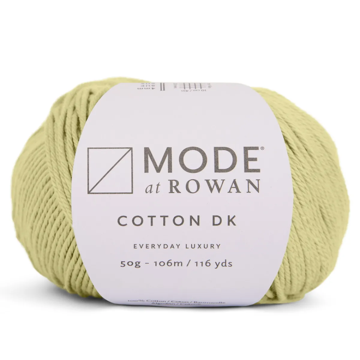 Mode at Rowan yarn Garn Mode at Rowan Cotton DK 50g – Pistachio 019 | Bomullsgarn