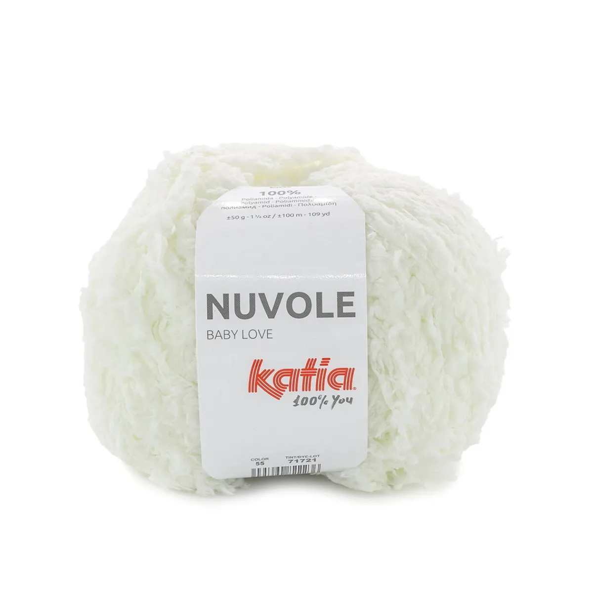 Katia Garn Novule 50g offwhite