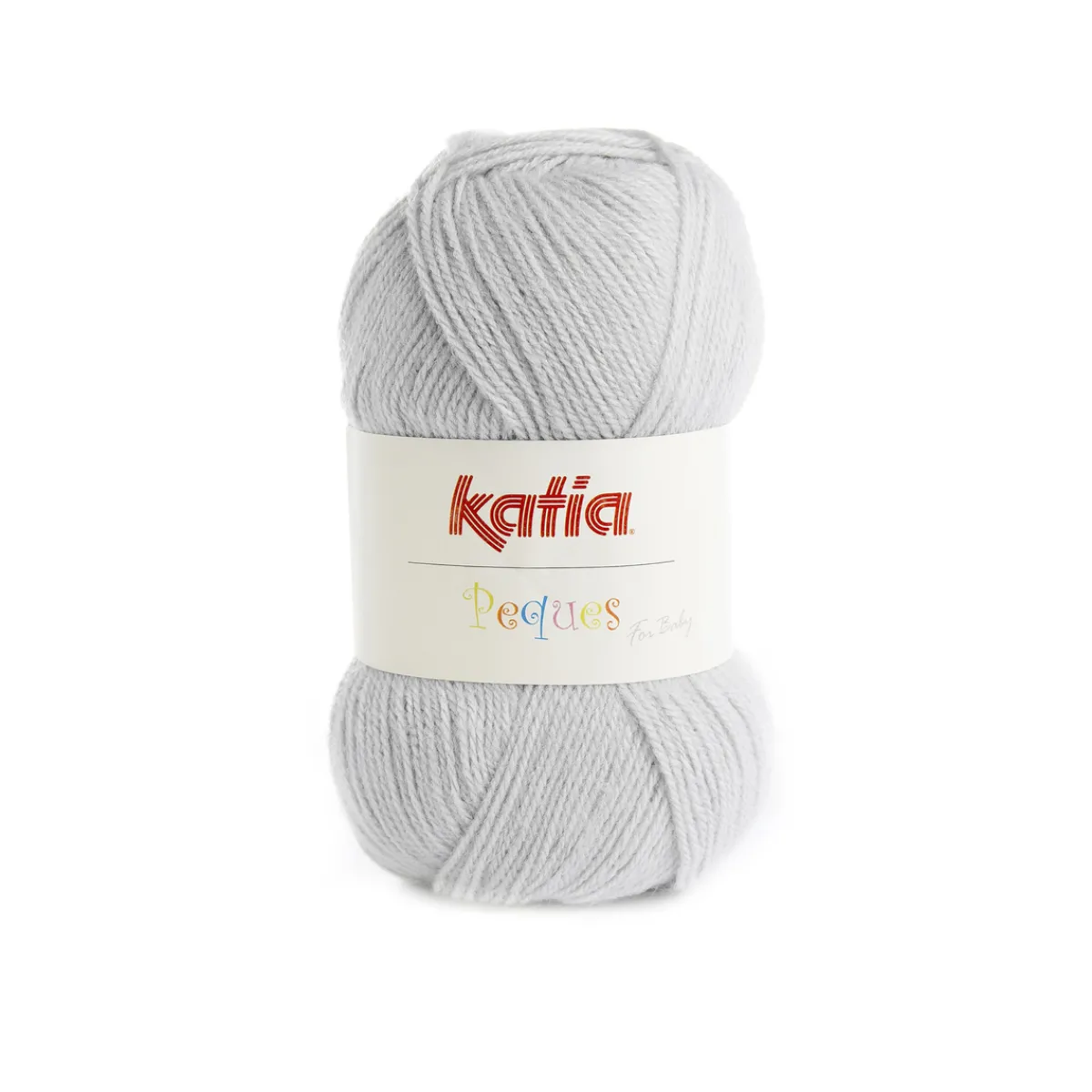 Katia Garn Peques 50g ljusgrå