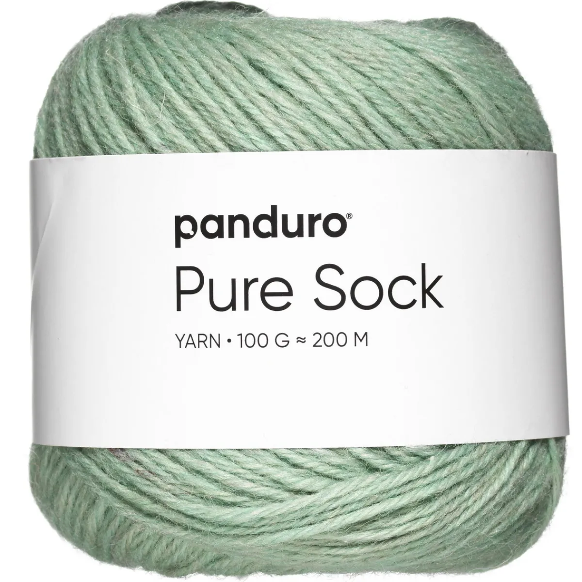 Panduro Yarn Garn Pure Sock 100g ljusgrön | Ullgarn