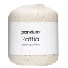 Panduro Yarn Garn Raffia 40 g creme | Blandgarner