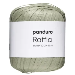 Panduro Yarn Garn Raffia 40 g ljusgrön