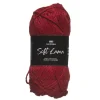 Svarta Fåret Garn Soft Lama 50g röd – Goji berry 45