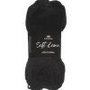 Svarta Fåret Garn Soft Lama 50g svart – Pitch black 01