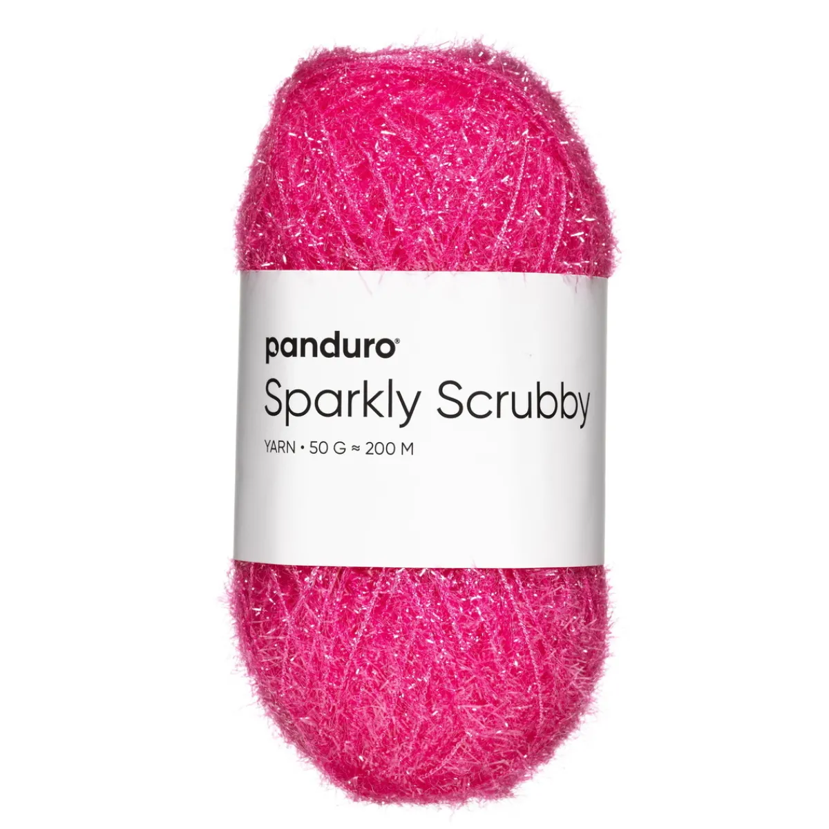 Panduro Yarn Garn Sparkly Scrubby 50g ceris | Akrylgarn