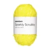 Panduro Yarn Garn Sparkly Scrubby 50g gul