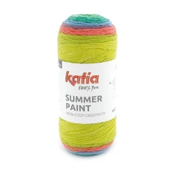 Katia Garn Summer Paint 150g glada färger (505 på bilden) | Akrylgarn