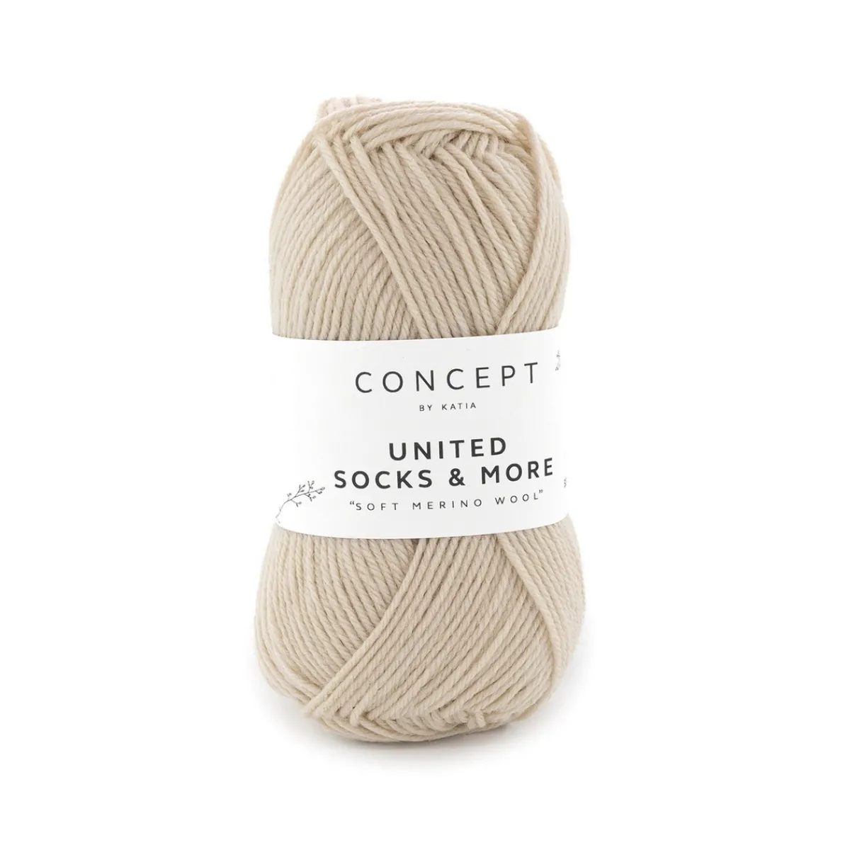 Katia Garn United Socks 25g beige
