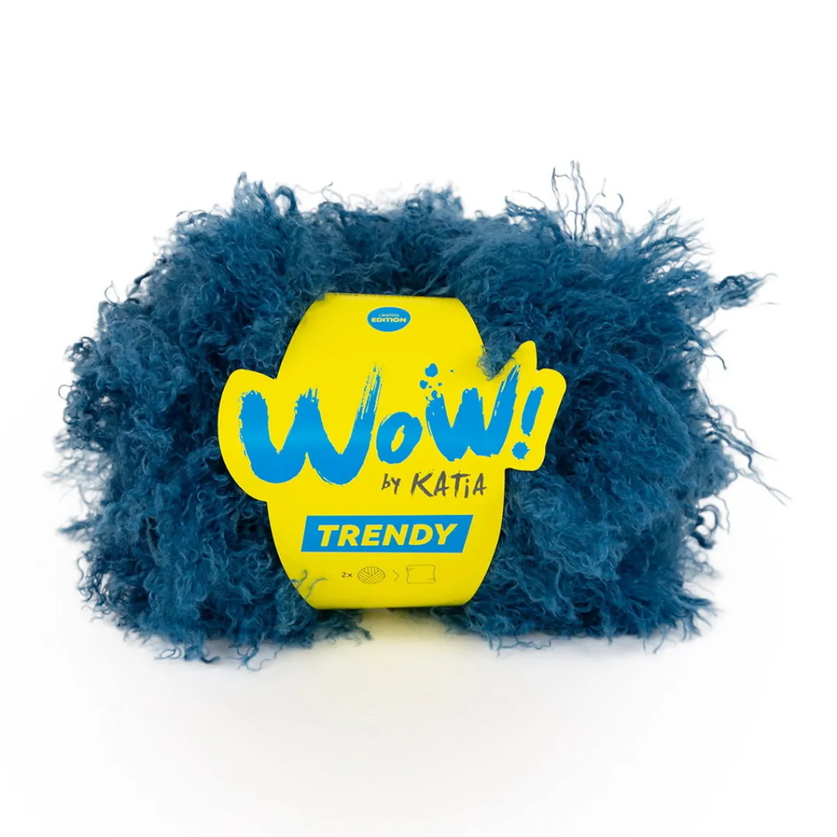 Katia Garn Wow Trendy 100g jeansblå | Akrylgarn