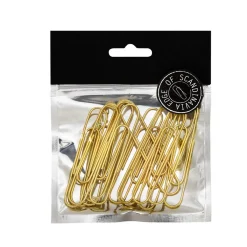Oklassificerat Gem guld 78mm 15p | Gem & Klämmor
