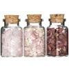 Panduro Hobby Gemstones halvädelstenar till dekoration, 3-pack rosa& rött tema | Naturmaterial