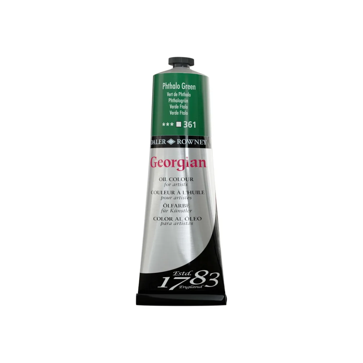 Georgian Oil Colour oljefärg 225 ml Phthalo Green 361 | Oljefärger