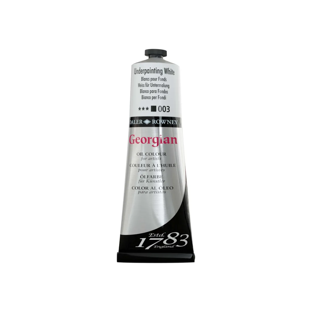 Georgian Oil Colour oljefärg 225 ml Underpainting White 003