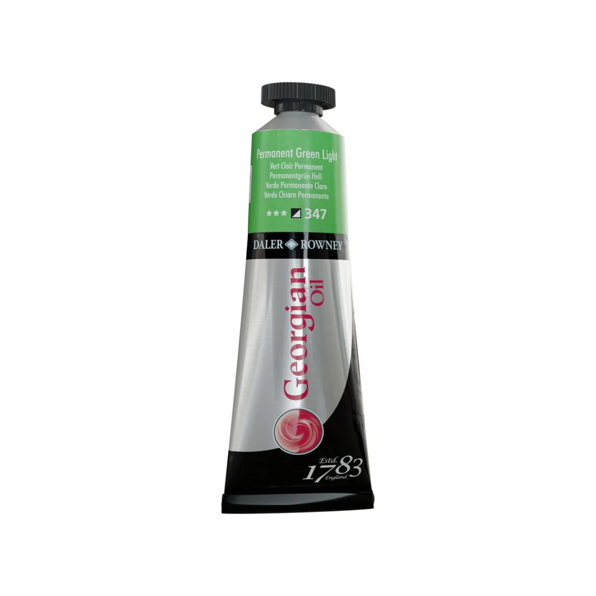 Georgian Oil Colour oljefärg 38 ml Permanent Green Light 347 | Oljefärger