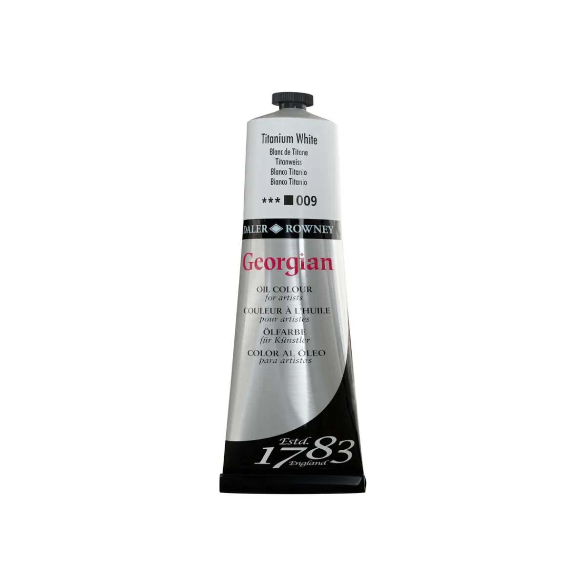 Georgian Oil Colour oljefärg 225 ml Titanium White 009
