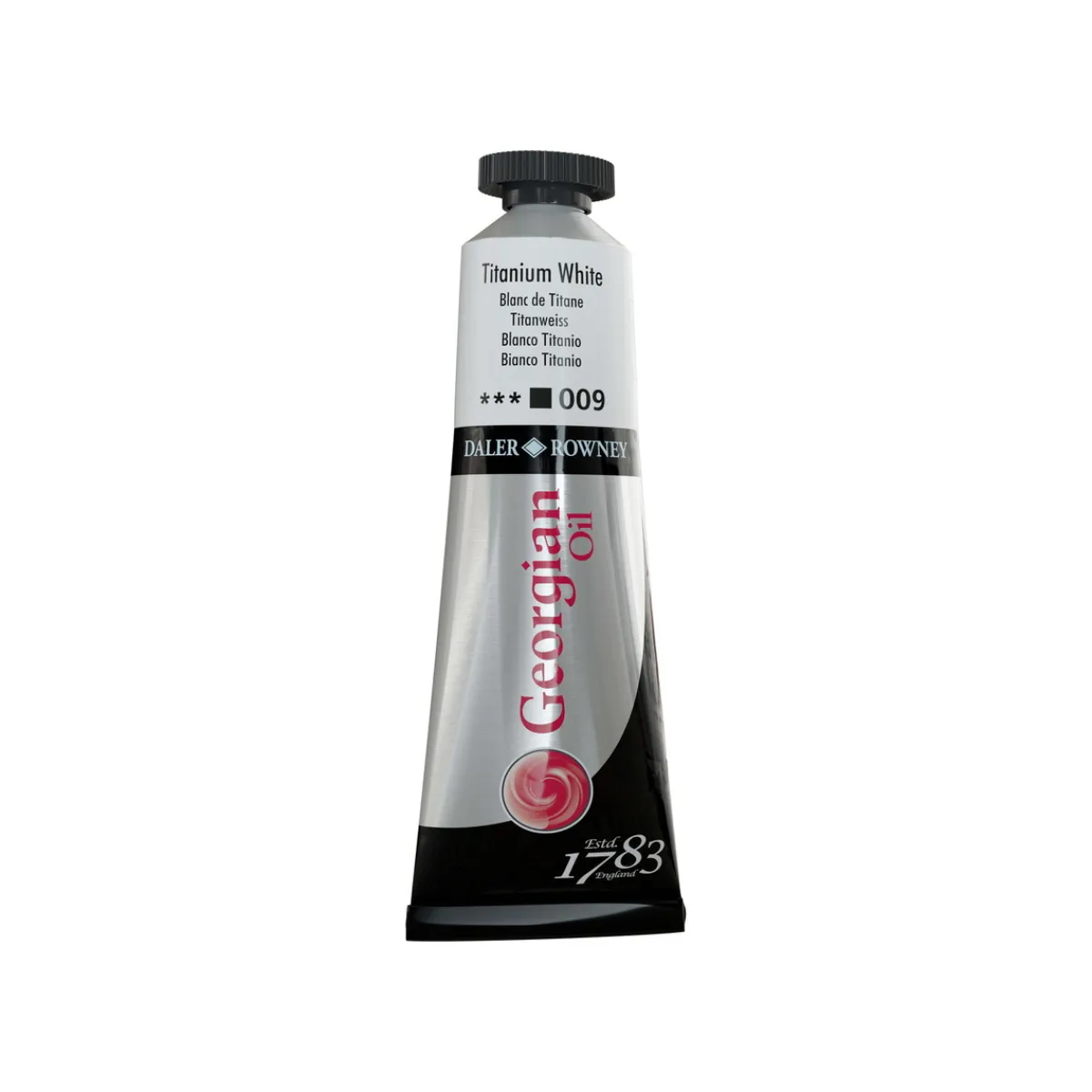 Georgian Oil Colour oljefärg 38 ml Titanium White 009