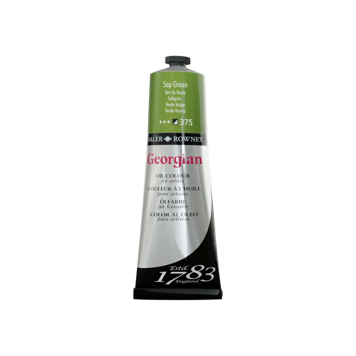 Georgian Oil Colour oljefärg 225 ml Sap Green 375 | Oljefärger
