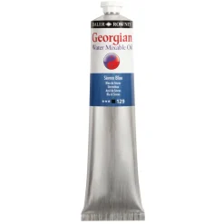 Georgian Water Mixable Oil Colour, vattenlöslig oljefärg 200 ml Sèvres Blue 129 | Oljefärger