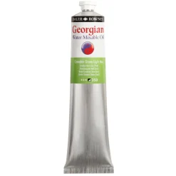 Georgian Water Mixable Oil Colour, vattenlöslig oljefärg 200 ml Olive Green 363