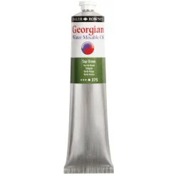 Georgian Water Mixable Oil Colour, vattenlöslig oljefärg 200 ml Sap Green 375 | Oljefärger