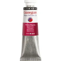 Georgian Water Mixable Oil Colour, vattenlöslig oljefärg 37 ml Primary Magenta 409 | Oljefärger