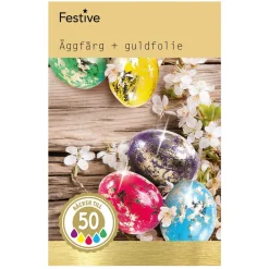 Festive Äggfärg – guldfoil
